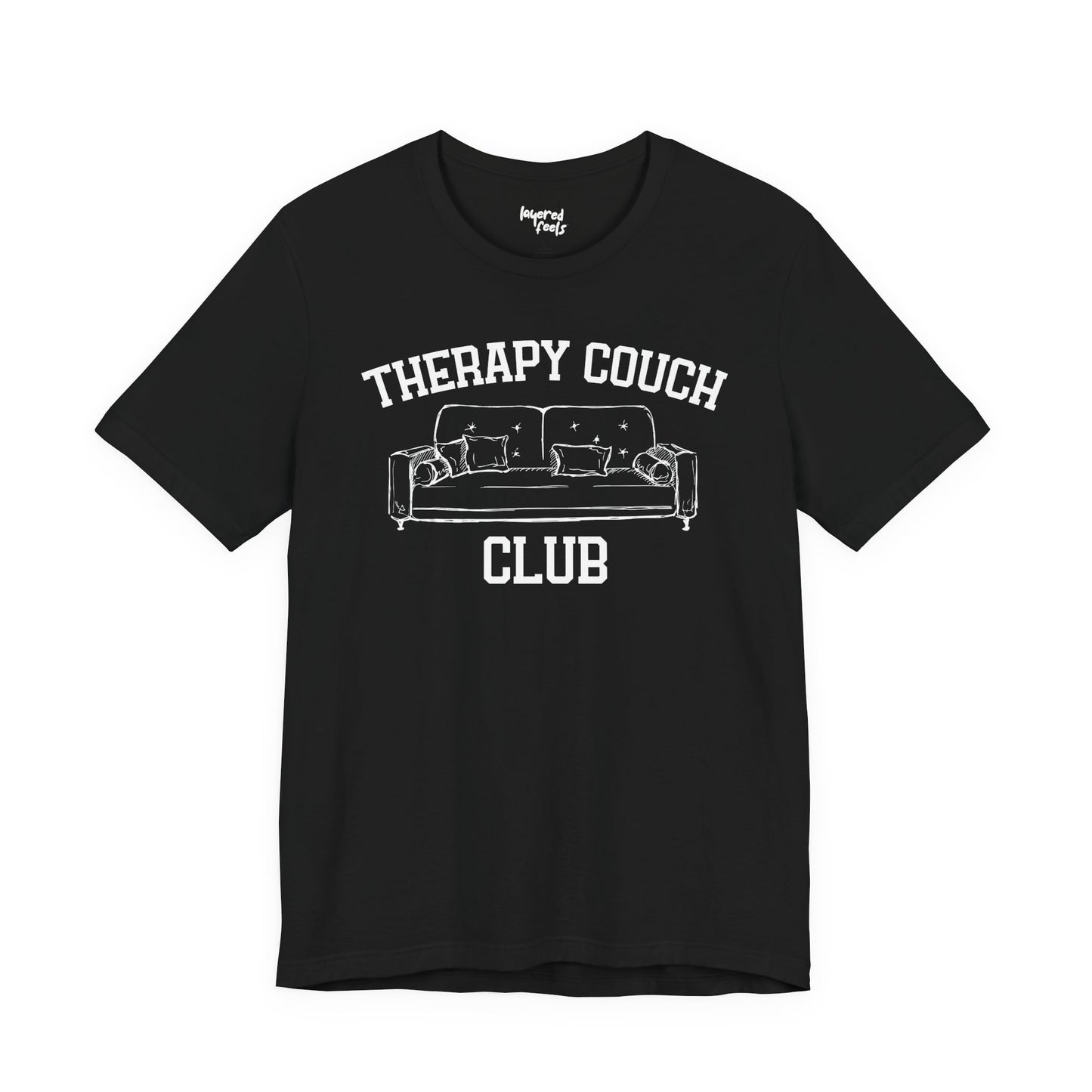 Therapy Couch Club - Unisex Jersey Short Sleeve Tee